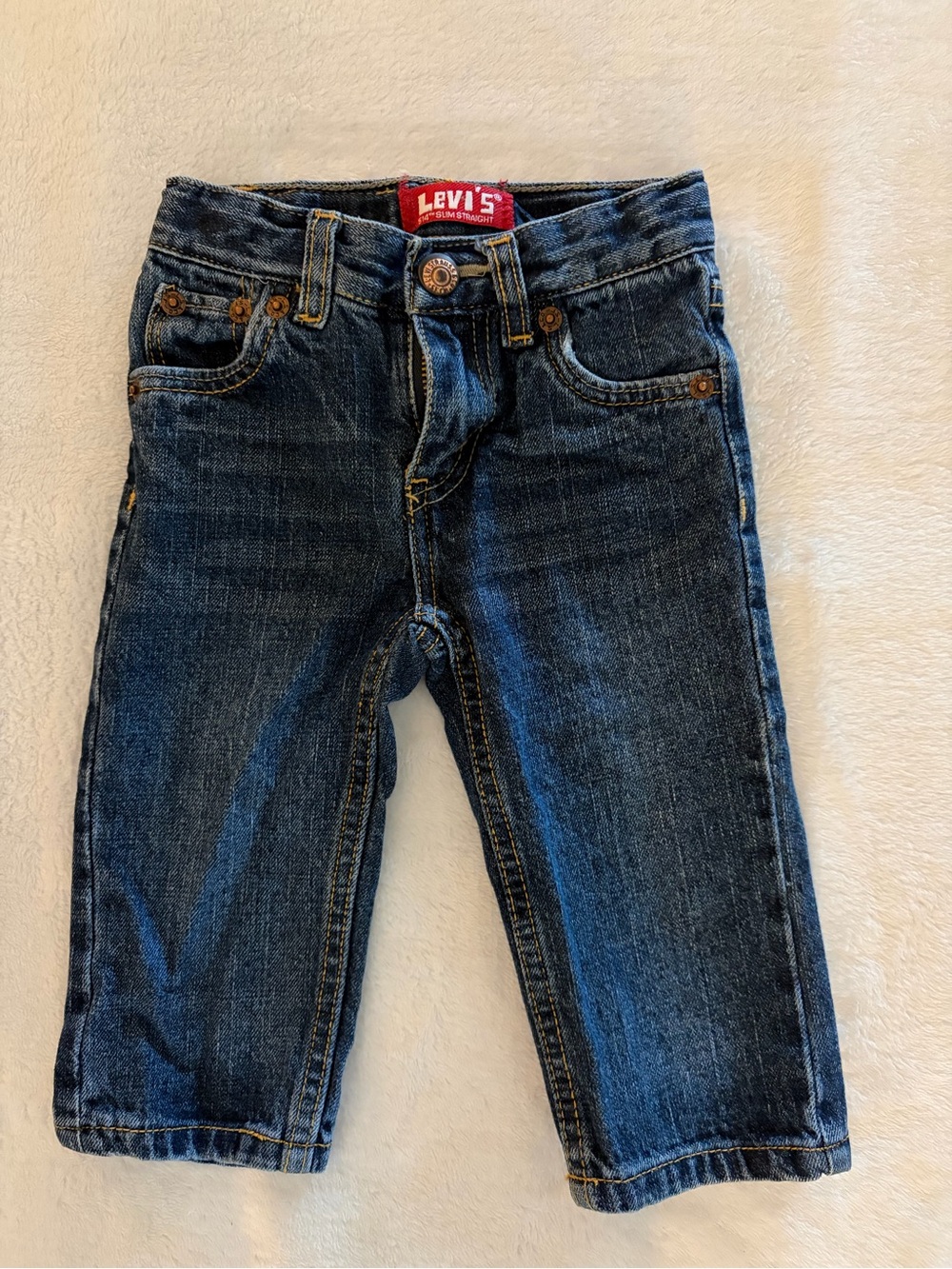 Levi's Kids Dark Blue Denim Jeans